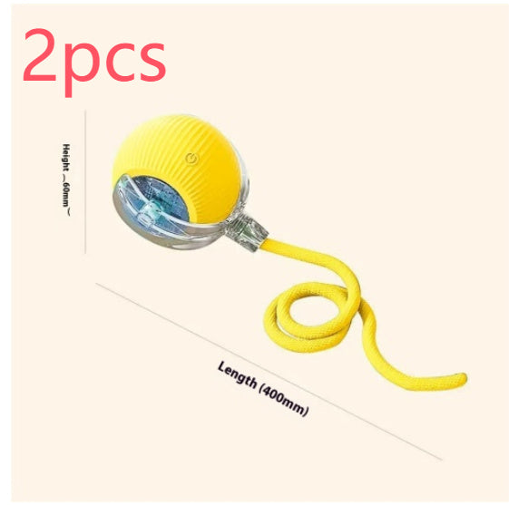 Automatic Electric Cat Toy – Self-Entertainment Rolling Ball for Cats