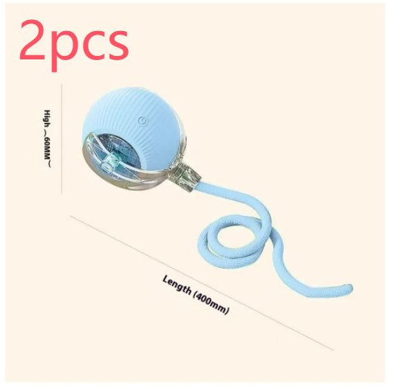 Automatic Electric Cat Toy – Self-Entertainment Rolling Ball for Cats